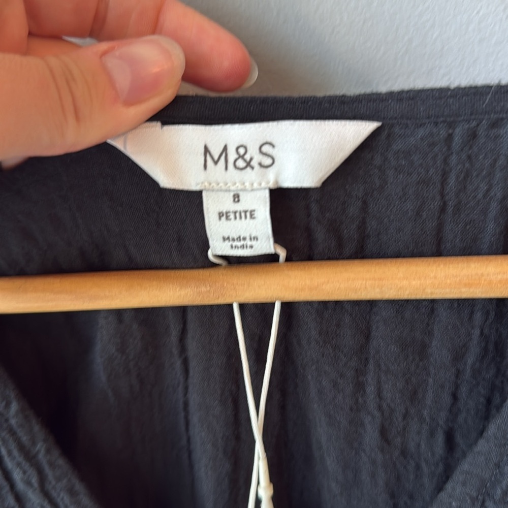 Marks & Spencer Black Midi Dress - Picture 15 of 16